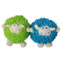 اسباب بازی عروسک کنفی پشمی صدادار طرح گوسفند مخصوص سگ