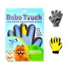 دستکش سیلیکونی ماساژ و لمس سگ و گربه Bobo Touch