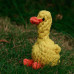اسباب بازی عروسک طرح اردک طناب کنفی دست دوز مخصوص سگ و گربه
