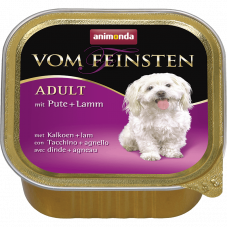 خوراک کاسه‌ای ووم فیستن حاوی گوشت بوغلمون و بره مخصوص سگ 150 گرم