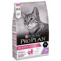 غذای خشک گربه پرو پلن برای گربه های خانگی حساس حاوی گوشت بوغلمون
