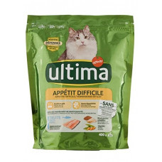 غذای خشک گربه عقیم شده بد اشتها Ultima با طعم ماهی